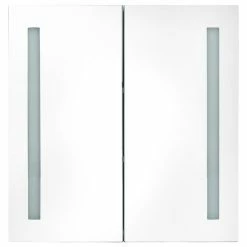 VIDAXL Armoire De Salle De Bain A Miroir LED 60x14x62 Cm -Paris Prix boutique B2CD 942