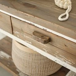 BOIS DESSUS BOIS DESSOUS Meuble Double Vasque En Pin Recyclé Massif -Paris Prix boutique B2CD 950