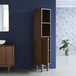 BOIS DESSUS BOIS DESSOUS Colonne De Salle De Bain En Mindi Massif Finition Noyer 9 BOIS DESSUS BOIS DESSOUS Colonne De Salle De Bain En Mindi Massif Finition Noyer -Paris Prix boutique B2CD 967