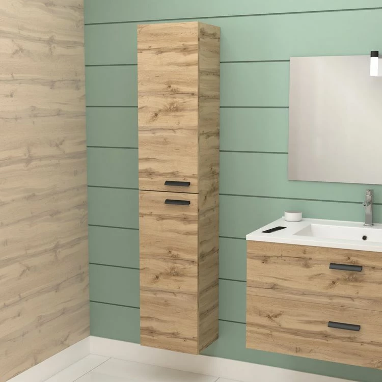 Aurlane Colonne De Douche En Mélaminé Décor Bois 25x30x150cm - BOX-IN Column 2 Aurlane Colonne De Douche En Mélaminé Décor Bois 25x30x150cm - BOX-IN Column – Image 2